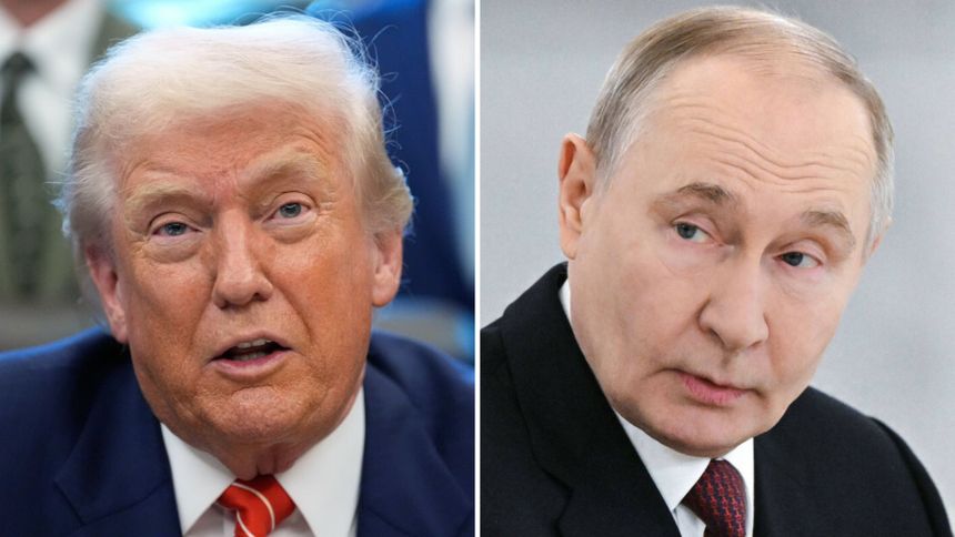 Donald Trump. Władimir Putin