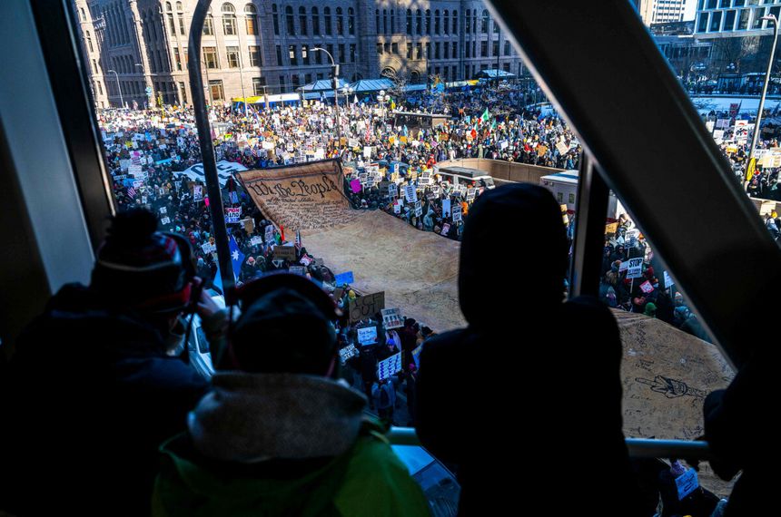 Protest w Minneapolis