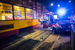 Wypadek z udziałem tramwaju (zdjęcie ilustracyjne)