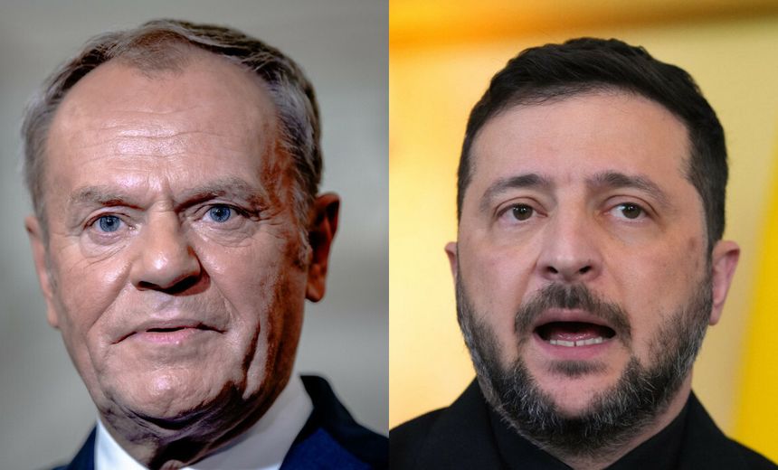 Tusk Zełenski