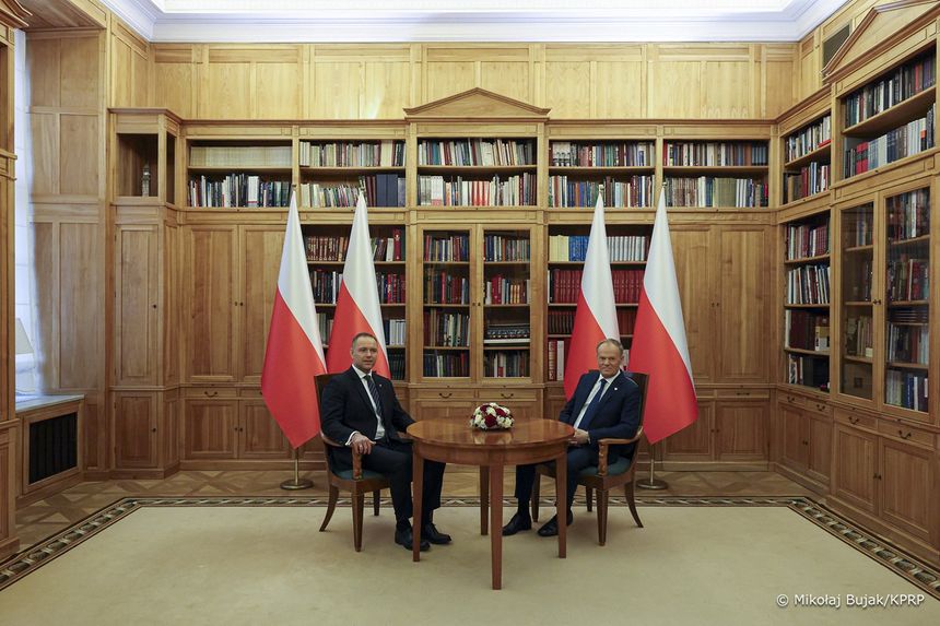Nawrocki i Tusk