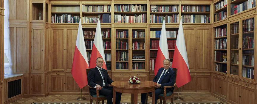 Nawrocki i Tusk