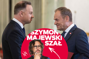 Andrzej Duda Donald Tusk Szymon Majewski Szał