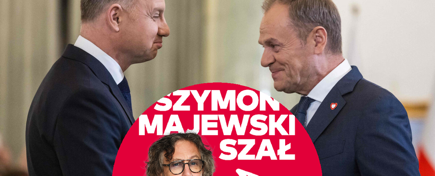 Andrzej Duda Donald Tusk Szymon Majewski Szał