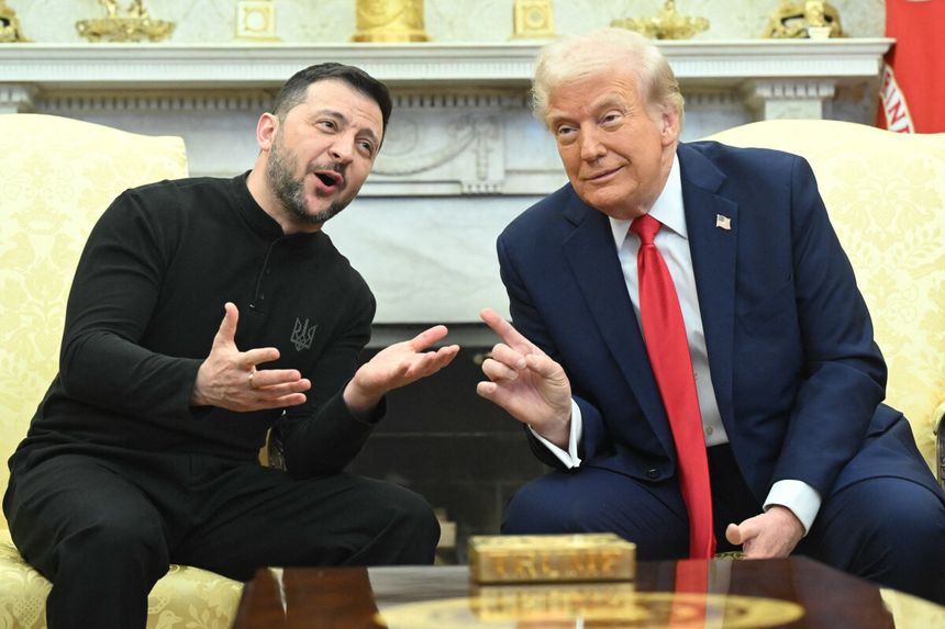trump zełensky