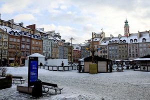 Warszawa zimą