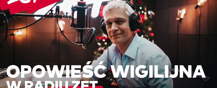 Michał Żebrowski Opowieść wigilijna Radio ZET