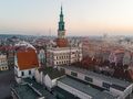 Panorama Poznania z lotu ptaka