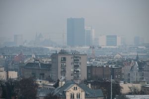 Zimowa panorama Poznania