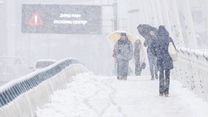 Śnieżyca w Rzeszowie w 2023 roku