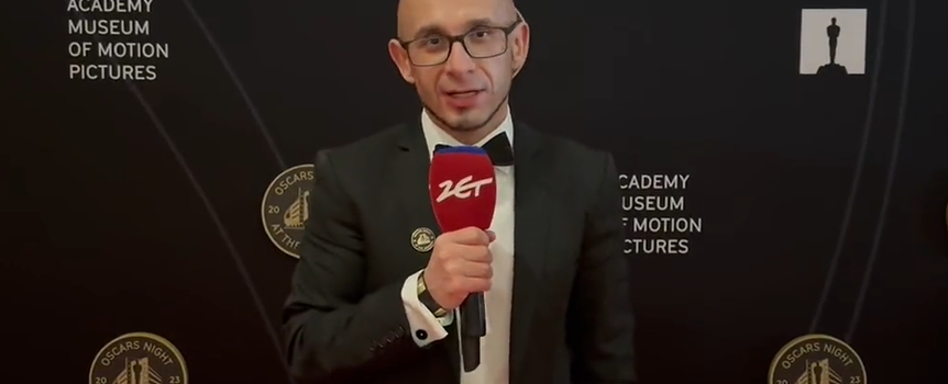 Daniel Bociąga Radio ZET Oscary 2023