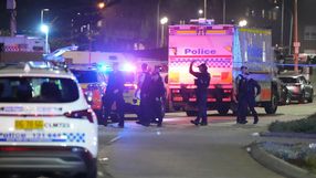 Służby na miejscu strzelaniny w Sydney
