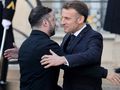 Macron i Zełenski
