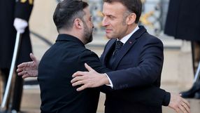 Macron i Zełenski