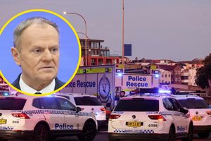 Policja przy plaży Bondi w Sydney. Premier Donald Tusk