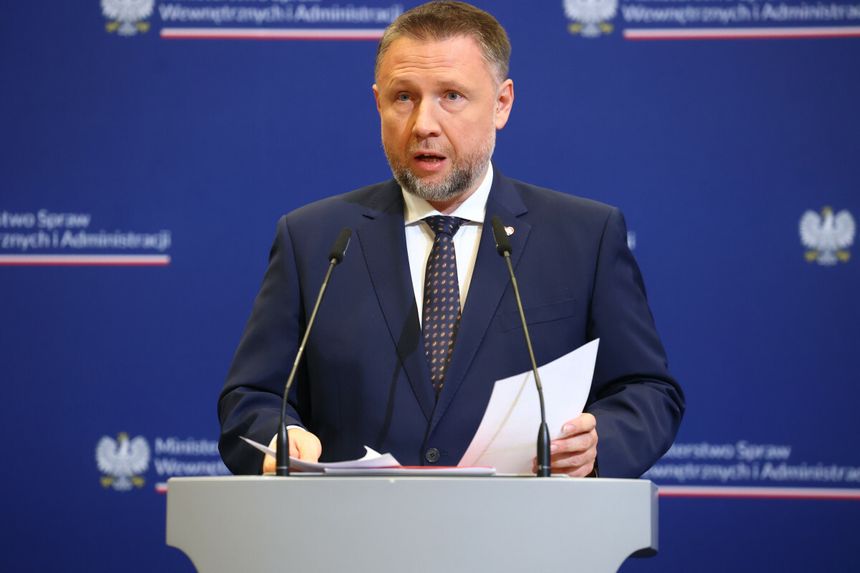 Szef MSWiA Marcin Kierwiński