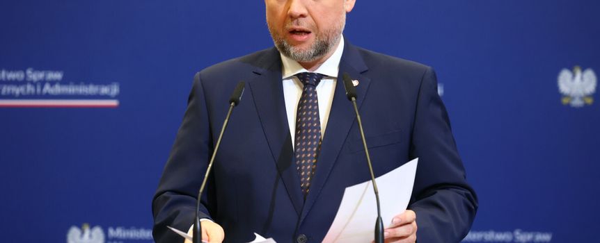 Szef MSWiA Marcin Kierwiński