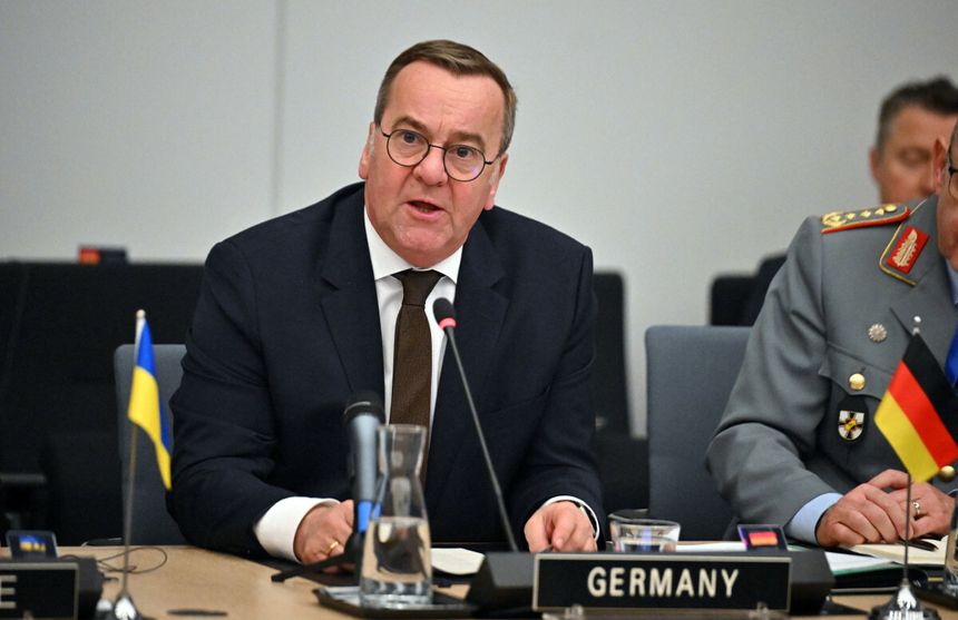 Minister obrony Niemiec Boris Pistorius