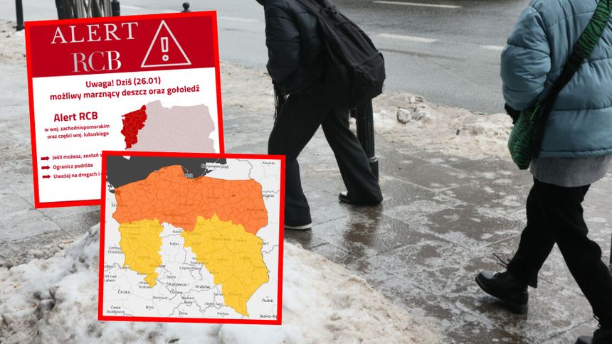 Ostrzeżenia IMGW i alert RCB