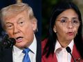 Donald Trump Delcy Rodriguez