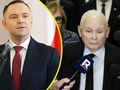 Prezes PiS Jarosław Kaczyński. Prezydent Karol Nawrocki