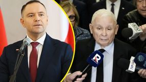 Prezes PiS Jarosław Kaczyński. Prezydent Karol Nawrocki
