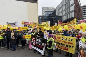 Protest pod GDDKiA 