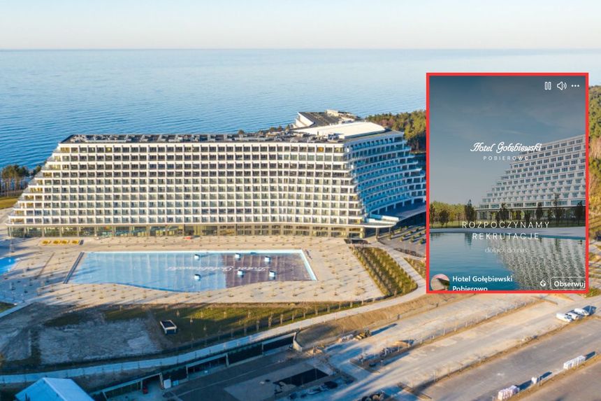 Hotel Gołębiewski w Pobierowie