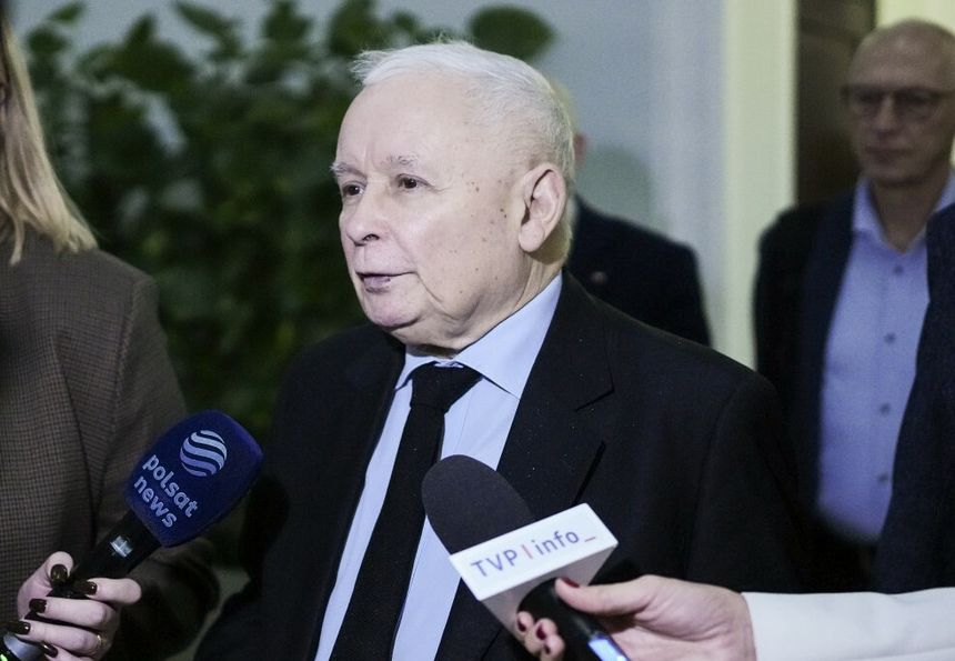 Prezes PiS Jarosław Kaczyński