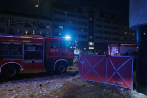 wypadek w Warszawie