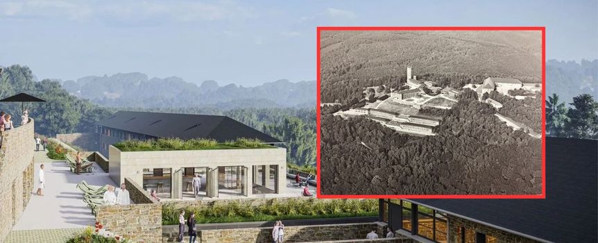 Wizualizacja hotelu w Vogelsang