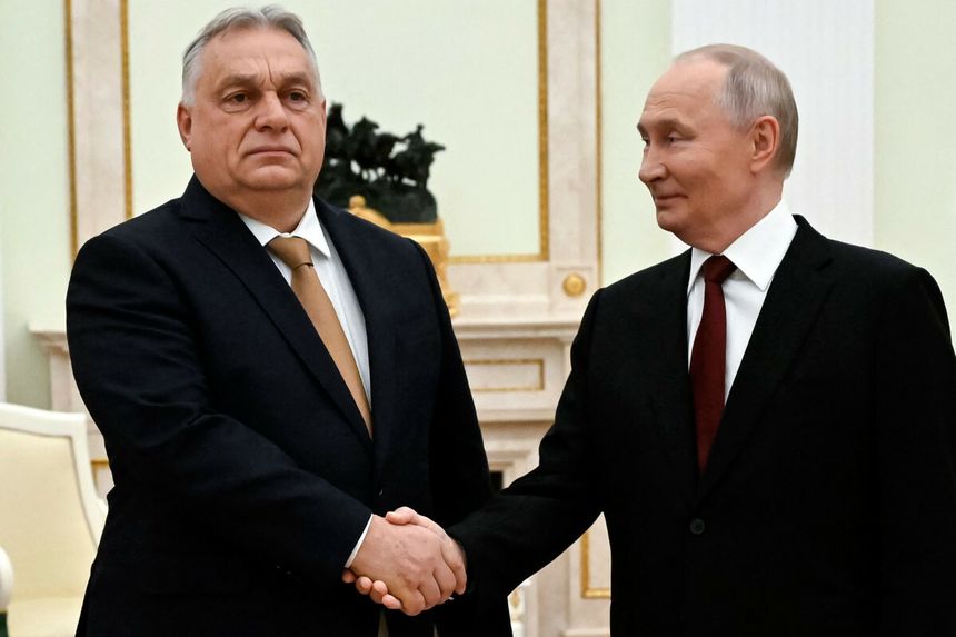 Viktor Orban, Władimir Putin
