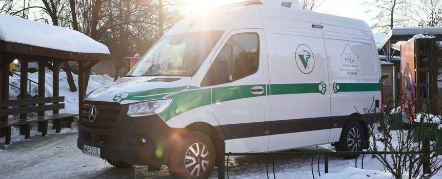Warszawa wprowadza pierwszą w Polsce karetkę dla zwierząt