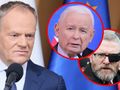Donald Tusk. Jarosław Kaczyński. Grzegorz Braun