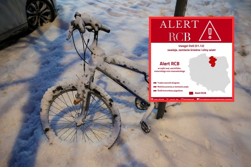Alert RCB związany ze śnieżycami