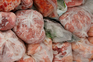zamrożone mięso
