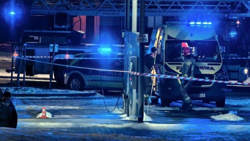 wypadek na terenie myjni samochodowej