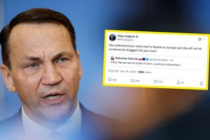 Radosław Sikorski. Wpis Petera Szijjarto