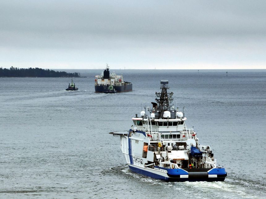 Statek należący do rosyjskiej floty cieni