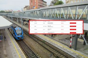 Opóźnione pociągi w Szczecinie