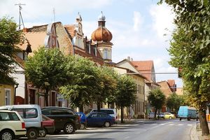 Jedna z ulic w Rogoźnie