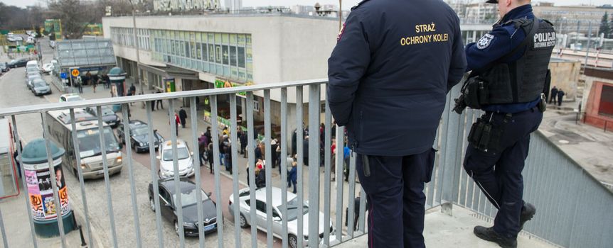 Strażnik ochrony kolei