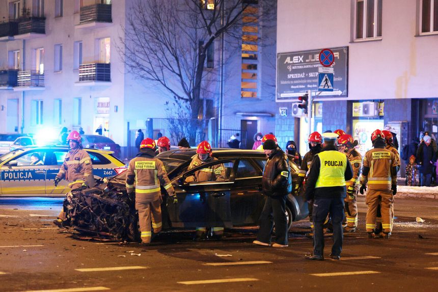 Wypadek Warszawa