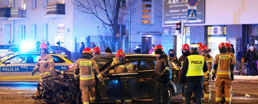 Wypadek Warszawa