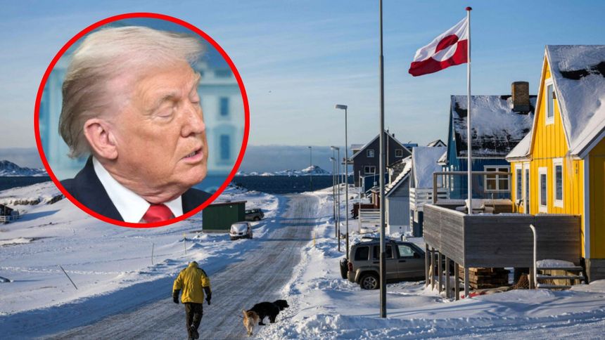Nuuk. Prezydent USA Donald Trump