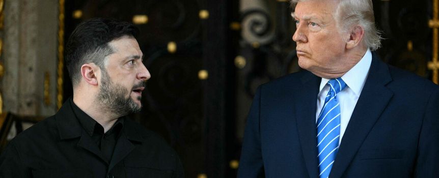 Trump i Zełenski
