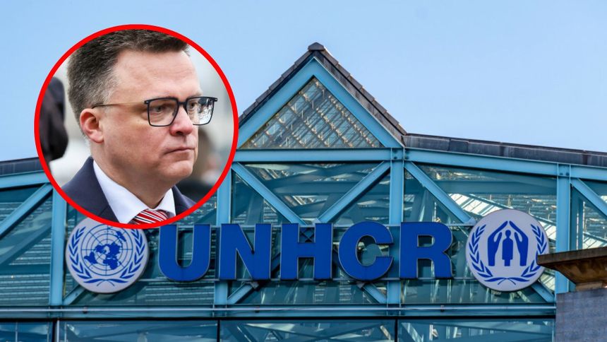 Szymon Hołownia. UNHCR