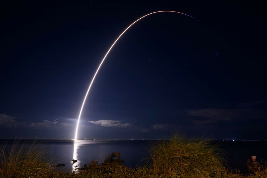 Start rakiety Falcon 9
