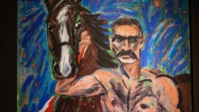 Obraz Piłsudski z Kasztanką