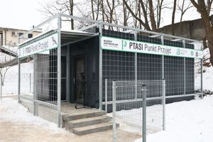 Ptasi Punkt Przyjęć przy warszawskim ZOO